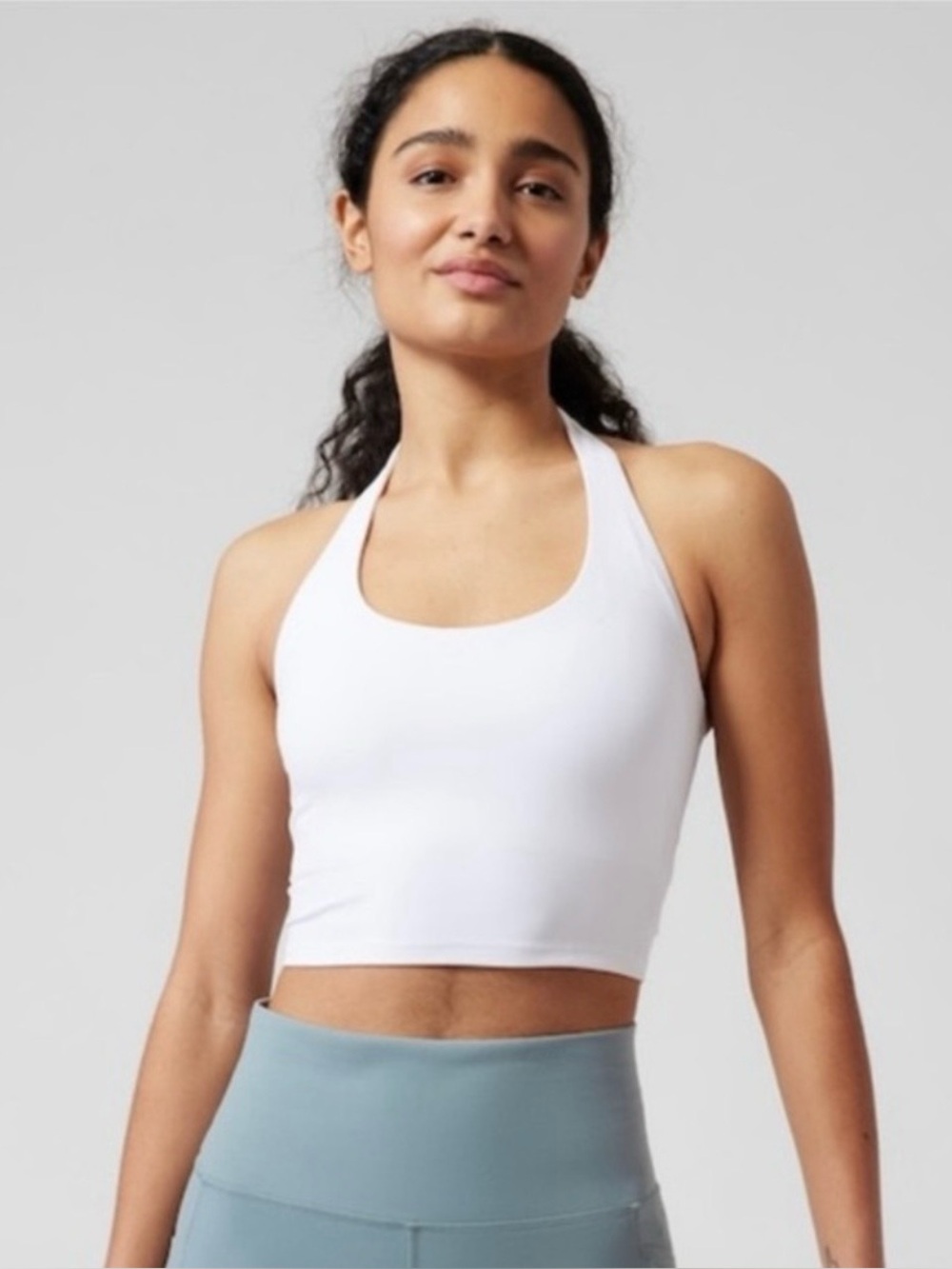 Athleta Halter Crop Powervita A-C XL